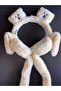 Moving Playful Rabbit Headphone Plush Headphone Colorful for Children and Adults - 6