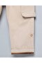 Solid Cargo Pants With Drawstring Waist - 4