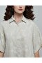 Embroidered Shirt With Classic Collar And Short Sleeves - 3
