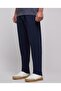 Solid Lounge Pants With Drawstring Waist - 3