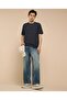 Striped T-Shirt With Crew Neck And Short Sleeves - 2