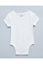 3 Pack Solid Bodysuits With Short Sleeves - 2