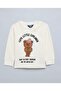 Embroidered T-Shirt With Crew Neck And Long Sleeves