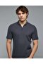 Textured Polo T-Shirt With Short Sleeves