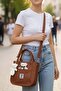 Women's Hand and Shoulder Bag - Stylish Design Casual Mini Tote Bag - 5