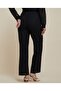 Lace Straight Fit Pants With Elastic Waist - 4