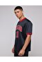 Varsity Print T-Shirt With Crew Neck And Short Sleeves - 3