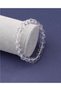 Certified Crystal Quartz Natural Stone Bracelet 8 mm Round Cut