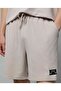 Men's Beige Solid Shorts With Drawstring Waist - 5