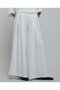 Crinkled Wide Leg Pants With Elastic Waist
