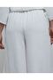 Crinkled Wide Leg Pants With Elastic Waist - 6