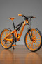 1:10 Scale Metal Body Realistic Suspension Downhill Mountain Bike - Movable Pedal and Wheel - 6