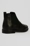 Men's Genuine Leather Chelsea Boots Brogue Detailed Arthur Black - 3