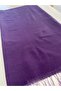 Purple Tassel Light and Soft Shawl 75 X 180 cm - 4