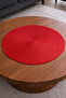Red Multi-Purpose Modern Tablecloth / Living Room Sepha Tablecloth / Kitchen Cover (50 cm) - 5