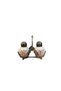 The German Thomas Marka 835 Salt and Pepper Shaker Set, Made of Sterling Silver and Porcelain, Has 43 Grams of Silver.