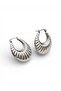 Bessie-Steel Earrings-Silver - 4