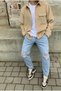 Boyfriend Carrot Cut Men's Ripped Detailed Blue Denim Jean Trousers Sd-077 - 5