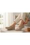 Byk Soft, Lightweight Orthopedic and Anatomical Cross-Band Daily Women's Flat Shoes - 2