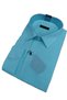 Men's White Regular Fit / Comfortable Fit Easy Iron Basic Shirt - 2