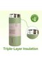 Insulated Stainless Steel Water Bottle with Straw, 32oz (0.94L) BPA-Free Sports & Travel Bottle - 3