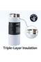 Insulated Stainless Steel Water Bottle with Straw, 32oz (0.94L) BPA-Free Sports & Travel Bottle - 4