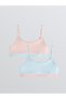 Basic Girl's Bustier 2-Pack