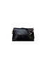 Wonderful Bag with Short and Long Straps, Croco Black - 4