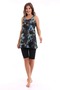 Women's Swimsuit with Tights and Dress, Built-In Chest Pad, Available in Micro Lycra, Stretchy Swimsuit, Two-Piece - 4