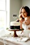 1 Year Old Wooden Cake and Cupcake Topper |   Minimal & Noble Design |   7X12 cm Birthday Ornament One