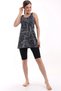 Women's Swimsuit with Leggings and Dress Two-Piece with Attached Chest Pad in the Underwear Available - 4