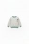 Children's Cotton Colorful Printed Oversized 2 Thread Sweatshirt