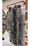 Leopard Patterned Satin Silk Double Set - 2