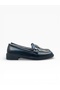 Women's Loafers Orthopedic Sole Piece Set with Stones Buckle Detail