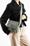 Mini Size Women's Messenger Shoulder Bag Crossbody Lightweight Water-Repellent Fabric 20*20 cm Multi-Pocket