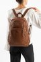 Y.S.Leather Women's Backpack 33*23 cm Vegan Leather Wash Faux Leather Soft Texture Daily Bag