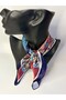 وشاح مربع منقوش (45×45 سم) - 2