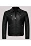 MEN'S GENUINE LEATHER COAT