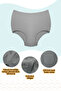 Women's Panties High Waist 6 Pack - Everyday Use, Cotton, Underwear Different Color Options - 2