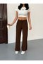 Women's Stretch Fabric Palazzo Loose Wide Leg Trousers - 2