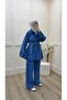 Denim Belted Two-Piece Set – Modern Cut, Stylish and Comfortable Combination - 4