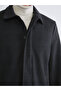 Vizyon New Season Standard Fit Jacket Collar Men's Cashmere Coat - 3