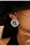 Silver Color Steel Earrings