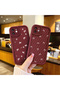 Redmi 13 Compatible Trendy Quality Burgundy Color Ribbon Silicone Case Shock Absorbing Protection - 8