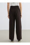 Brown baggy fit women's jean pants from plus-store - 4