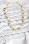 Star Model Brass Gold Color Women's Necklace - 2