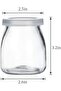 12PCS Yoghurt Jars Pudding Jar with Lid Glass Container - 3