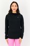 Women Sportswear Fit Long Sleeve Running Hoodie, Black