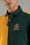 Mens Colorblock Regular Fit Cotton Polo T-Shirt - 3