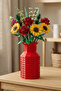 Special Design Decorative Vase for Lego Flowers Bioplastic Red (FLOWERS NOT INCLUDED) - 2